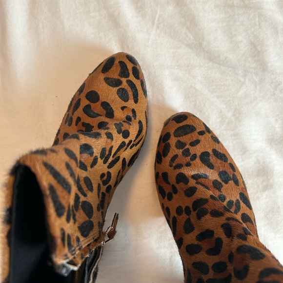 Top Shop leopard print booties - Picture 4 of 4